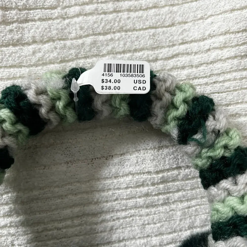 NWT Anthropologie Ear Muff | Green